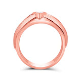 Mens Unique Diamond Band