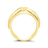 Mens Unique Diamond Band
