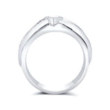 Mens Unique Diamond Band