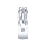 Mens Unique Diamond Band