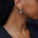 Black Diamond Earrings