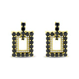 Black Diamond Earrings