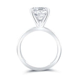 5 Carat Emerald Cut Lab Created Diamond Solitaire Ring