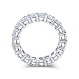 5 Carat Oval Lab Diamond Eternity Band
