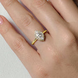 Marquise Cut Diamond Ring