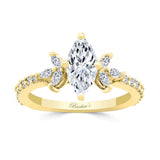 Marquise Cut Engagement Ring