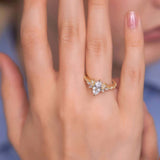 Marquise Cut Engagement Ring