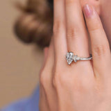 Marquise Cut Engagement Ring