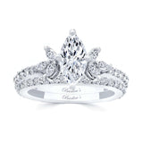 Marquise Cut Moissanite Bridal Set