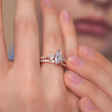 Marquise Cut Moissanite Bridal Set