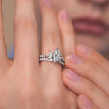 Marquise Cut Moissanite Bridal Set