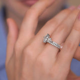 Marquise Cut Moissanite Bridal Set