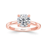 2 Carat Round Lab Diamond Solitaire Engagement Ring
