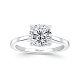 2 Carat Round Lab Diamond Solitaire Engagement Ring