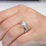 Solitaire Lab Diamond Ring