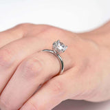 Solitaire Lab Diamond Ring
