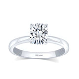 Elongated Cushion Lab Grown Diamond Solitaire Ring