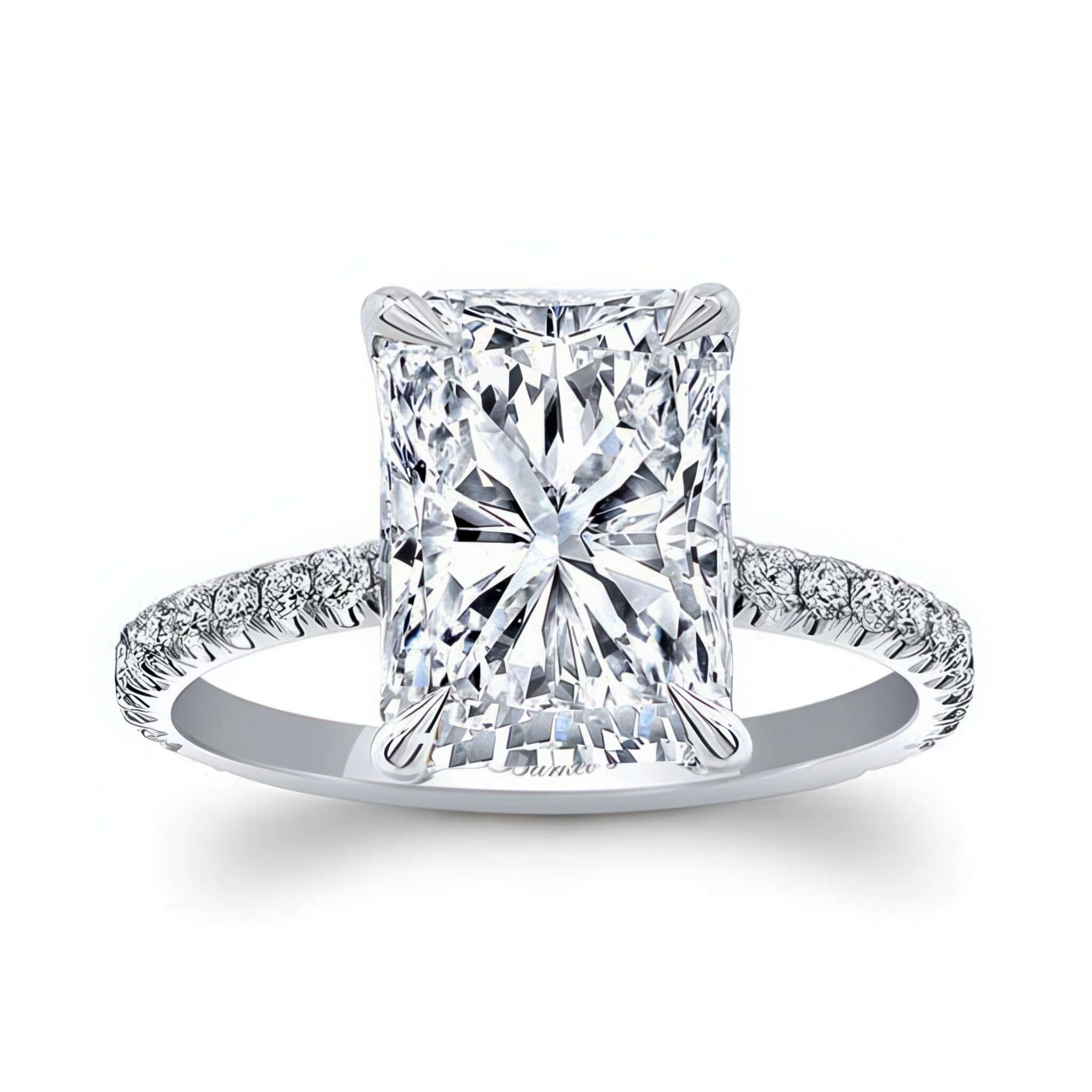 Carat Radiant Cut Diamond Ring Barkev's – Barkev's