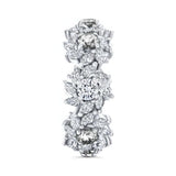 Floral Lab Diamond Eternity Band