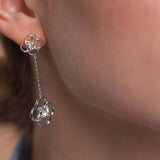 Moissanite Dangle Earrings