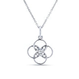 Moissanite Dangle Necklace