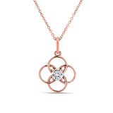 Moissanite Dangle Necklace