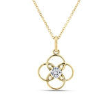 Moissanite Dangle Necklace