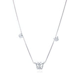 Lab Diamond Butterfly Necklace