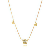 Lab Diamond Butterfly Necklace