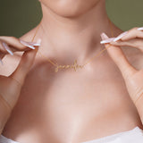 Gold Name Necklace
