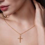 Beaded Cross Necklace