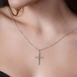 Beaded Cross Necklace