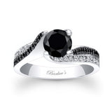 Black Diamond Pave Ring