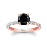 Black And White Diamond Ring