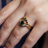 Black Diamond Unique Wedding Set