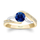 Bypass Sapphire Ring