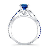 Sapphire Infinity Ring