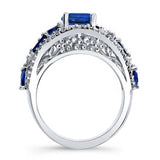 Vine Blue Sapphire Ring