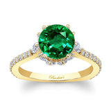 2 Carat Emerald And Diamond Ring