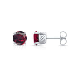 Simple 1.00ct. Garnet Studs