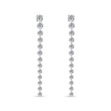 3.15 Carat Floating Lab Diamond Earrings