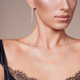 24.8 Carat Floating Lab Diamond Necklace