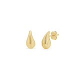 Gold Teardrop Earrings