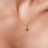 Gold Teardrop Pendant