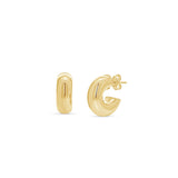 Gold Huggie Earrings