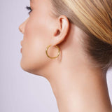 Gold Hoop Earrings