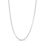 Lightweight Gold Paper Clip Chain
