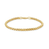 Lightweight Wheat Gold Bracelet