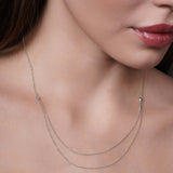 Layered Beaded Gold Chain