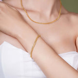 Franco Gold Bracelet